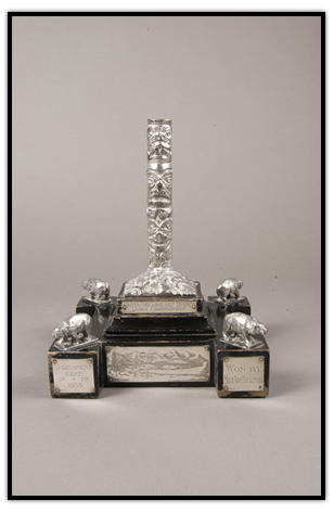 Trophy won by Ada Mackenzie.