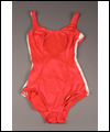 Beverley Boys’ red swimsuit