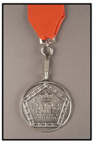 Médaille d'argent des Jeux du Commonwealth britannique de Beverley Boys