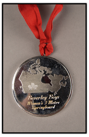 Médaille d'argent des Jeux du Commonwealth de Beverley Boys