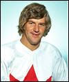 Bobby Orr wearing his Team Canada jersey