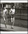 Bruce Kidd running a road race