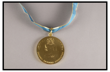 Cindy Nicholas’s English Channel medal