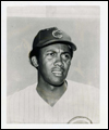 Ferguson Jenkins in his uniform with the Chicago Cubs