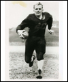 Fritz Hanson with a football