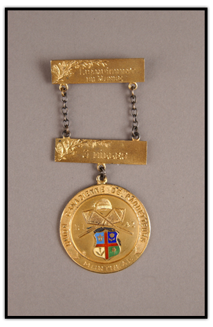 Medal awarded to Gérard Côté