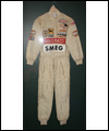 Formula One suit worn by Gilles Villeneuve