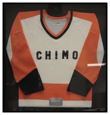 Edmonton Chimos’ Jersey worn by Hayley Wickenheiser