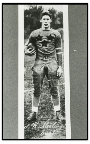 Hugh Stirling avec le ballon