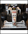 race car Jacques Villeneuve used for BAR Honda