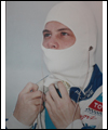 Jacques Villeneuve gets ready for a race