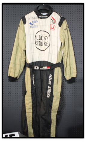 Jacques Villeneuve’s Lucky Strike racing suit