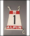 Kathy Kreiner’s number one ski bib