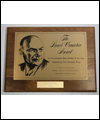 A photograph of the Lionel Conacher Award