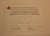 Certificat de reconnaissance de record canadien décerné à Nancy Garapick
