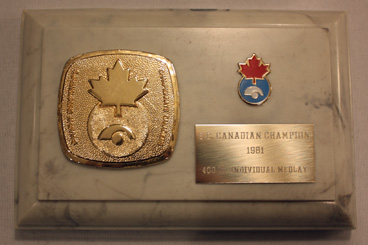 Plaque de reconnaissance nationale décernée à Nancy Garapick