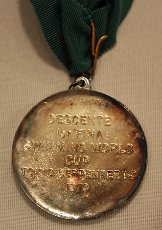 Médaille de Coupe du monde remportée par Nancy Garapick