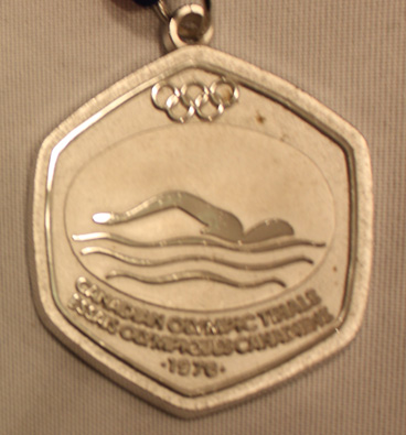 Médaille d’argent remportée par Nancy Garapick aux essais olympiques