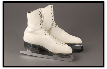 Petra Burka’s figure skates