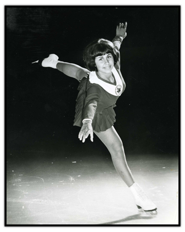 Petra Burka sur la patinoire