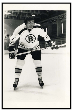 Phil Esposito on the ice