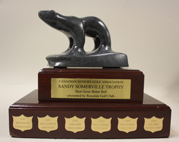 Le trophée Charles (Sandy) Somerville présenté par l’Association canadienne de golf senior