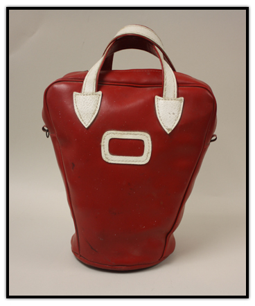 Sac Spalding rouge de Sandra Post