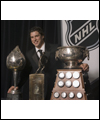 Sidney Crosby with three prestigious NHL Awards