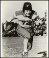 Tony Golab running with a football