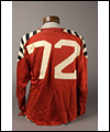 Tony Golab’s football jersey with the Ottawa Rough Riders